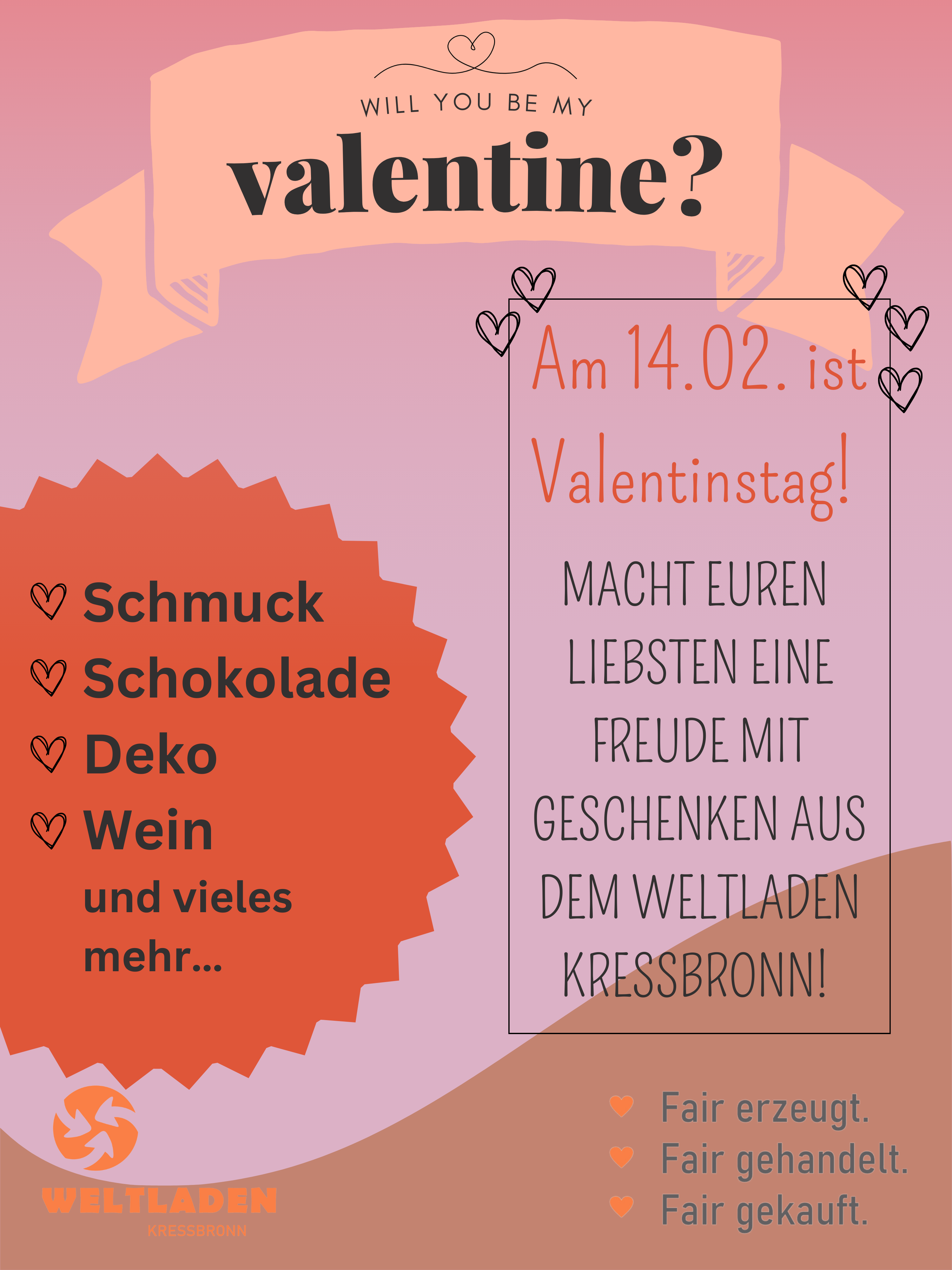 Read more about the article Bald ist Valentinstag! 💝